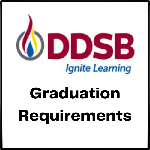 DDSB logo with link to Graduation Requirements