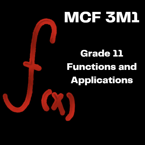 Function symbol on a black background