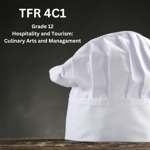 A chef's hat on a black background