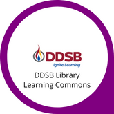 Button for DDSB Library Learning Commons