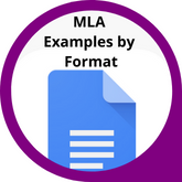 Button to get to MLA Examples by Format
