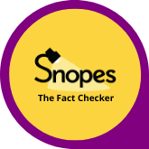 Button Snopes Fact Checker