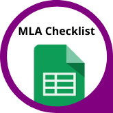 Button MLA Checklist in Google Sheets